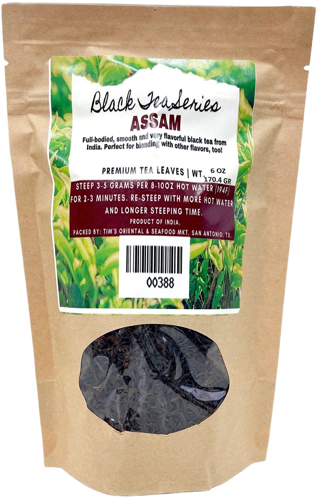BLACK TEA SERIES - ASSAM (6oz)