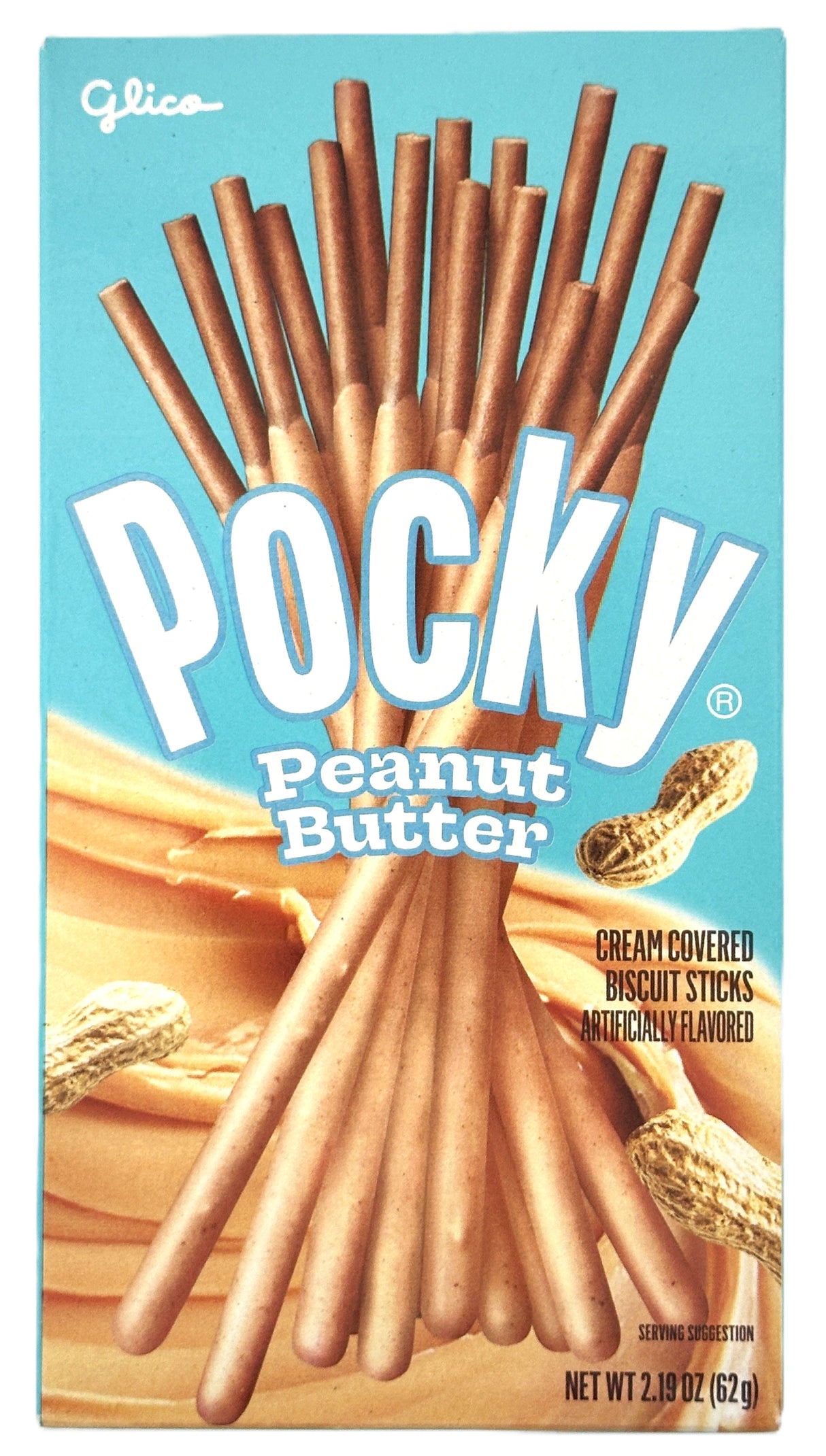 POCKY BISCUIT STICKS - PEANUT BUTTER (2.19oz)