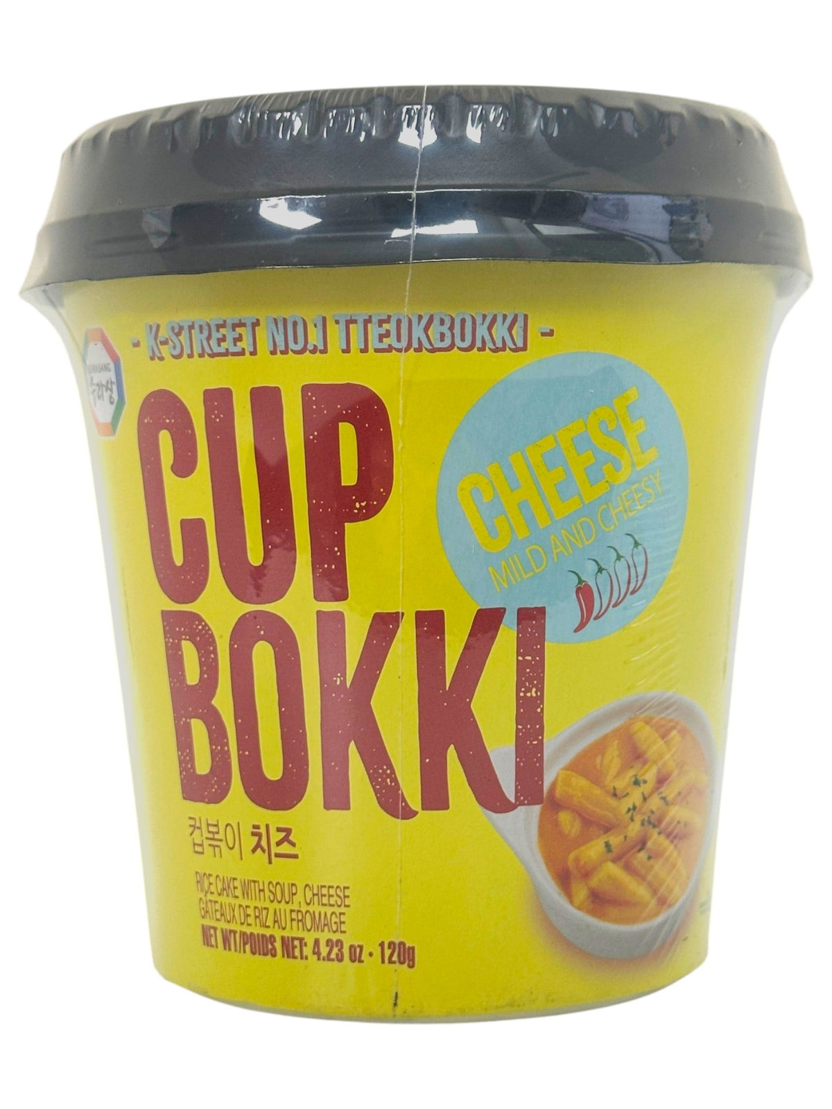 SURASANG CUP BOKKI INSTANT TTEOKBOKKI - CHEESE (4.23oz)