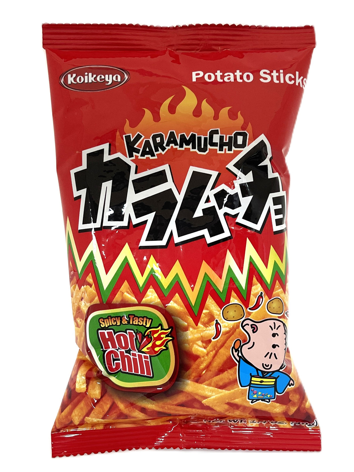 KARAMUCHO POTATO STICKS - HOT & CHILI (1.4oz)