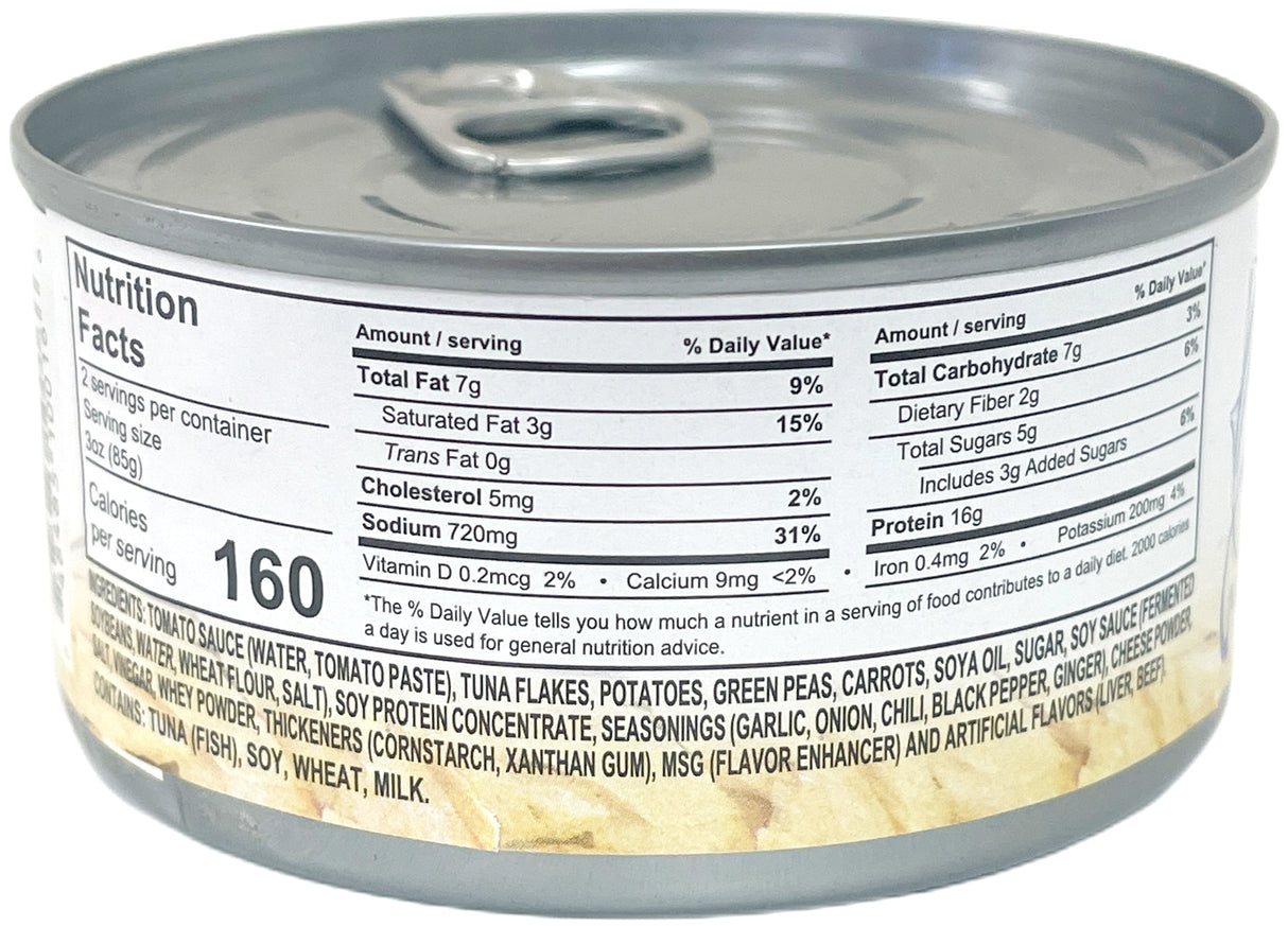 CENTURY CANNED LIGHT TUNA - CALDERETA STYLE (6.4oz)