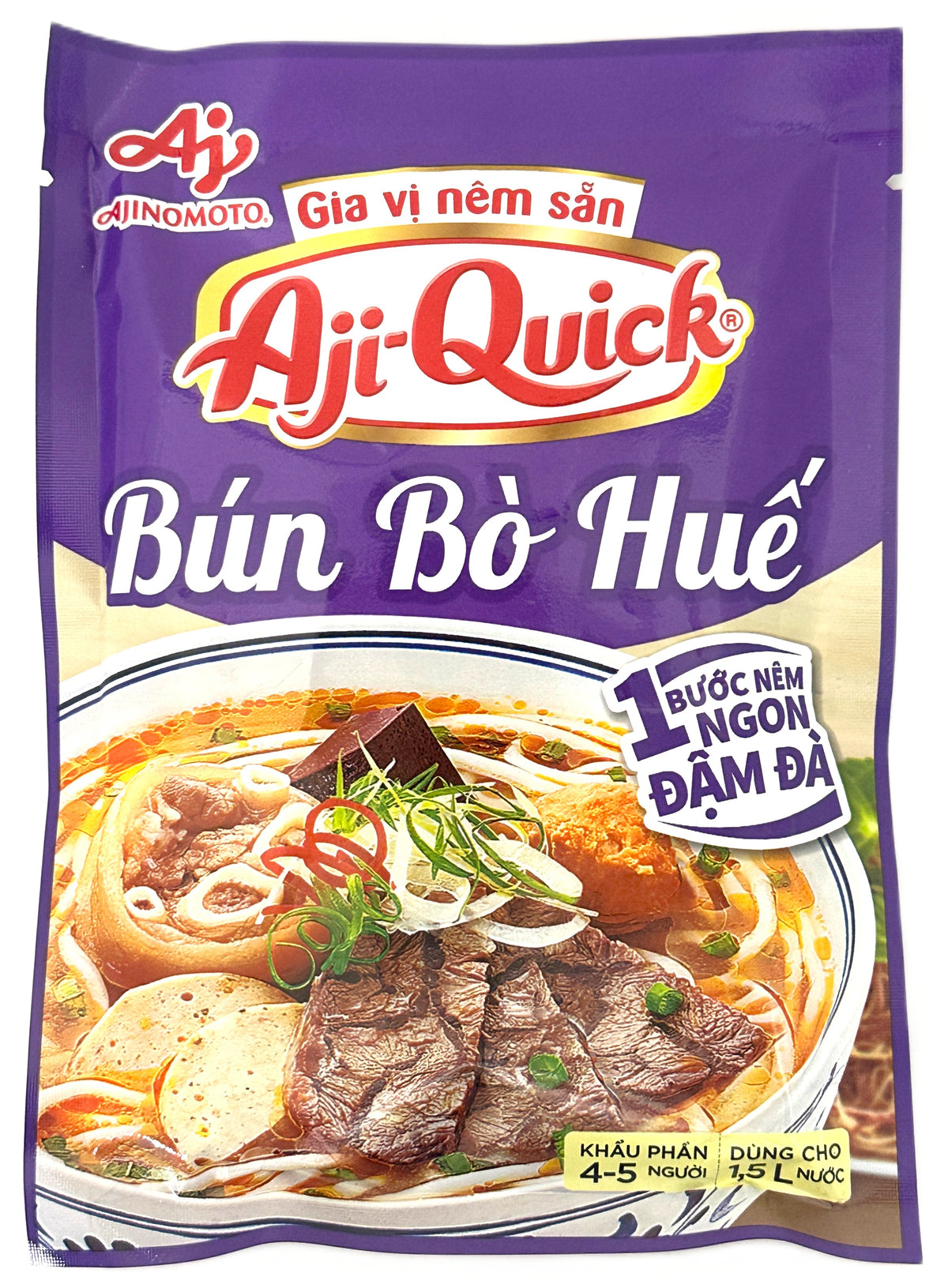 AJINOMOTO INSTANT BÚN BÒ HUẾ SOUP MIX (2.08oz)