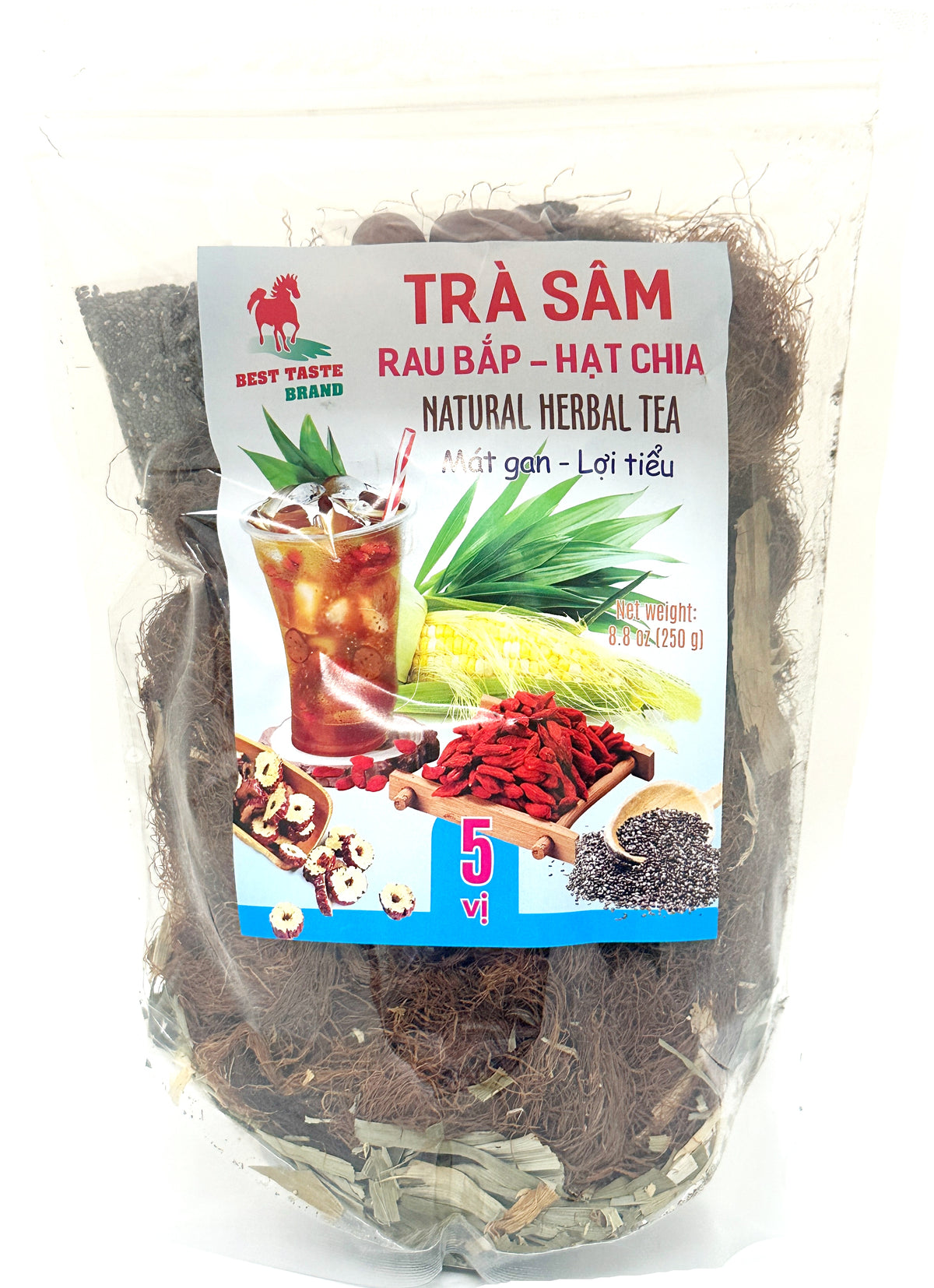 BEST TASTE NATURAL PANDAN & WINTER MELON TEA (8.8oz)