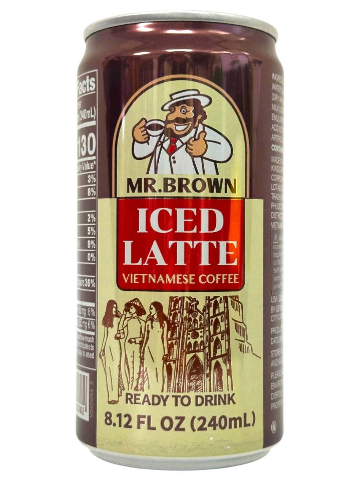 MR. BROWN VIETNAMESE COFFEE ICED LATTE (8.12oz)