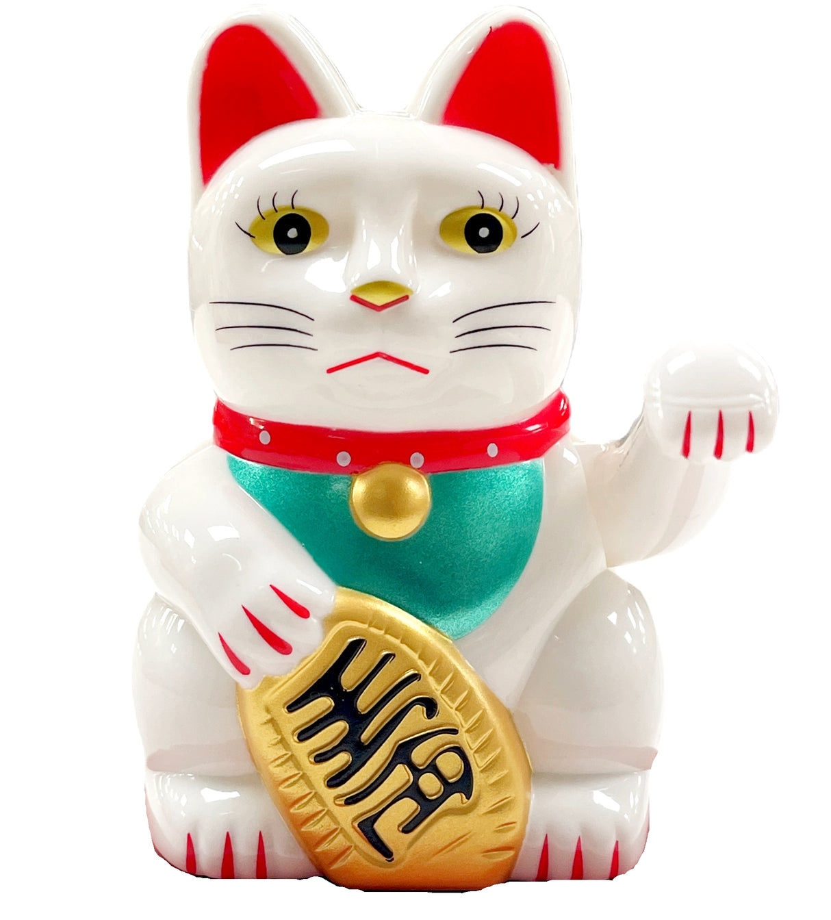 CLASSIC WHITE SOLAR CAT - 4"