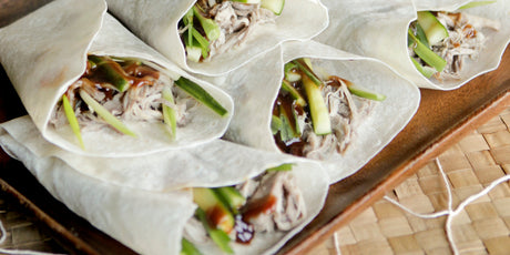 Mu Shu Chicken Salad Wraps