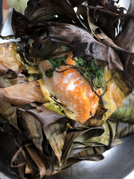 Coco-Lime Salmon Packets Recipe and purchase kit