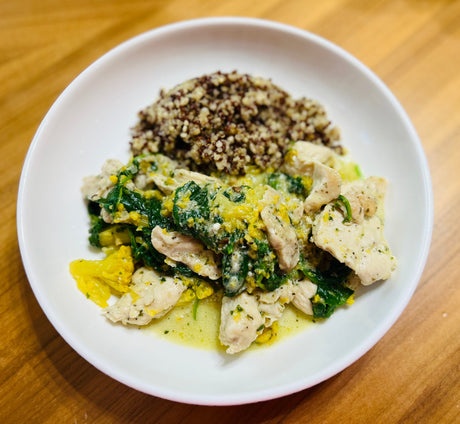 Creamy Basil Pesto Chicken