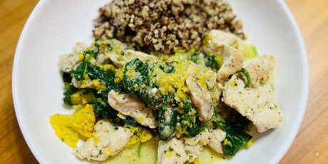 Creamy Basil Pesto Chicken