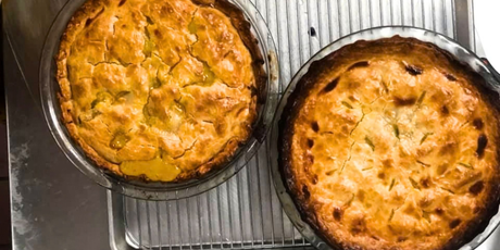 Curry Chicken Pot Pie Recipe and Recipe Kit to purchase