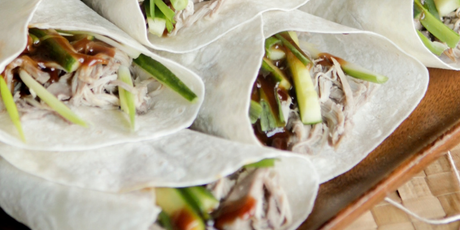 Mu Shu Chicken Salad Wraps