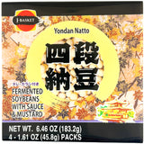J-BASKET YONDAN NATTO 4PK (6.46oz)