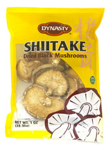 DYNASTY DRIED SHIITAKE MUSHROOMS - WHOLE