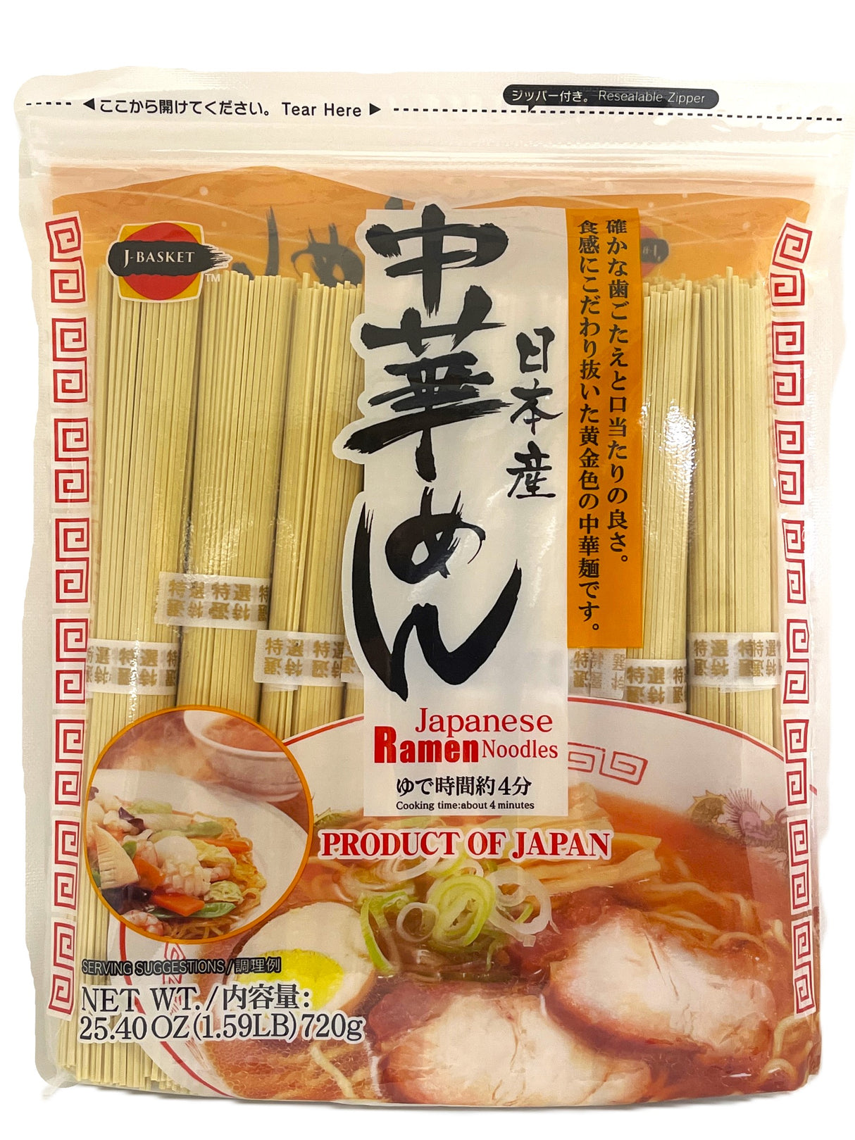 J-BASKET JAPANESE RAMEN NOODLES (25.40oz)
