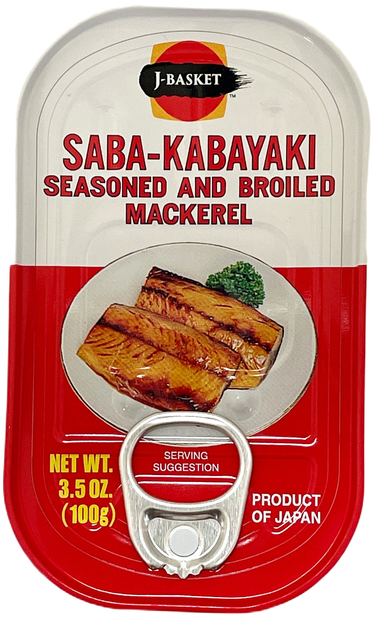 J-BASKET SABA-KABAYAKI (3.5oz)