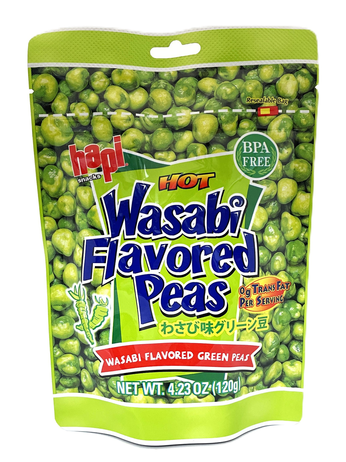 HAPI WASABI FLAVORED PEAS (4.23oz)