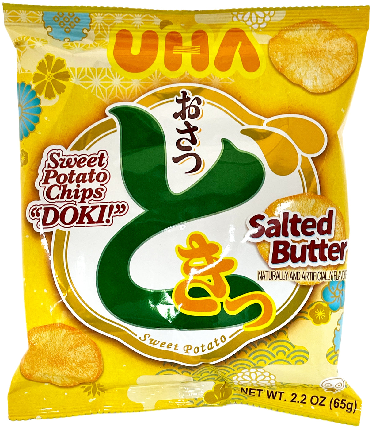 UHA SWEET POTATO CHIPS - SALTED BUTTER (2.2oz)