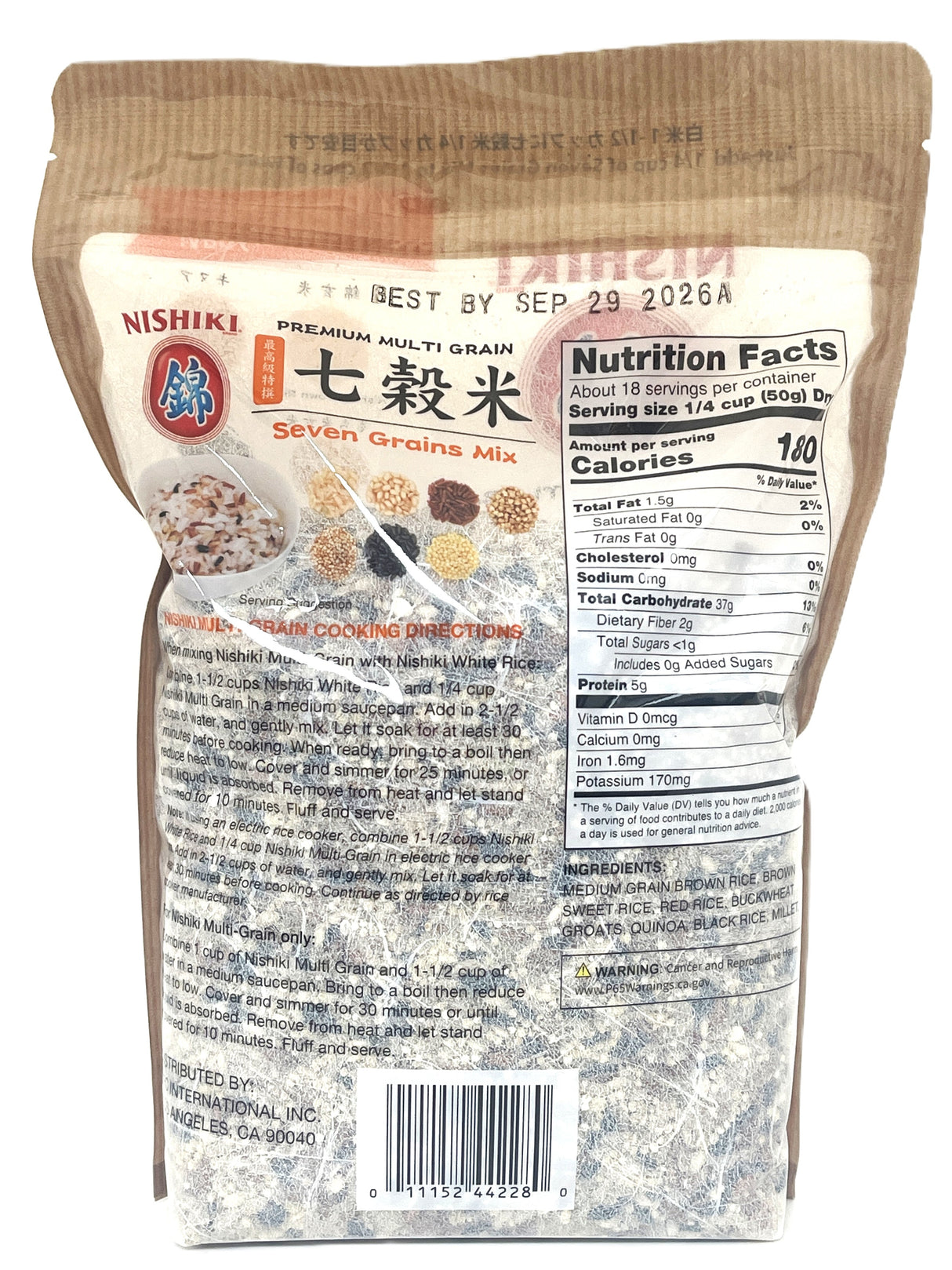 NISHIKI SEVEN GRAIN MIX