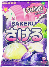 SAKERU STRINGY GUMMY CANDY - GRAPE (1.16oz)