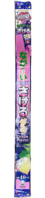 SAKERU 40CM STRINGY GUMMY CANDY - GRAPE (1.16oz)