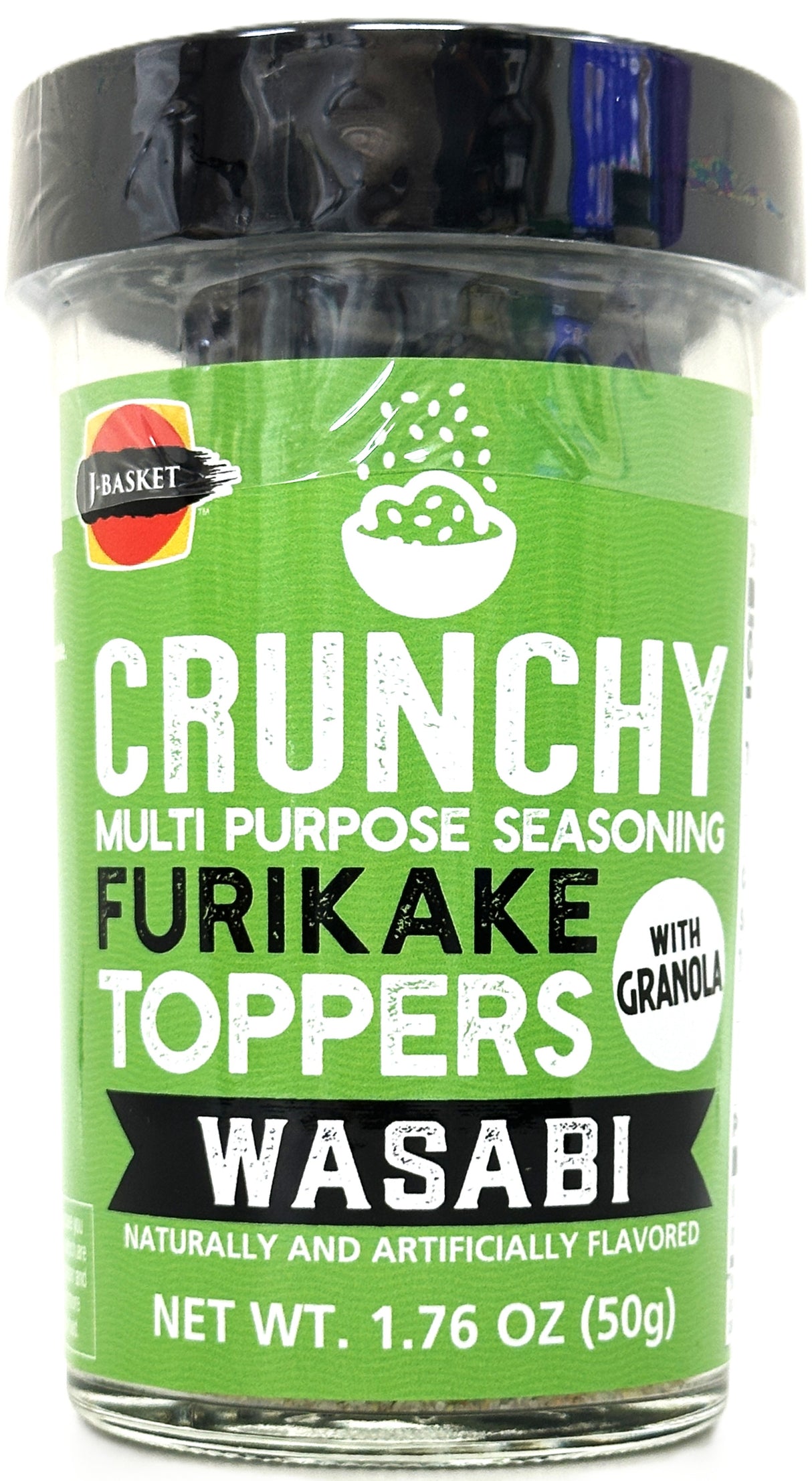 J-BASKET CRUNCHY FURIKAKE TOPPER - WASABI (1.76oz)