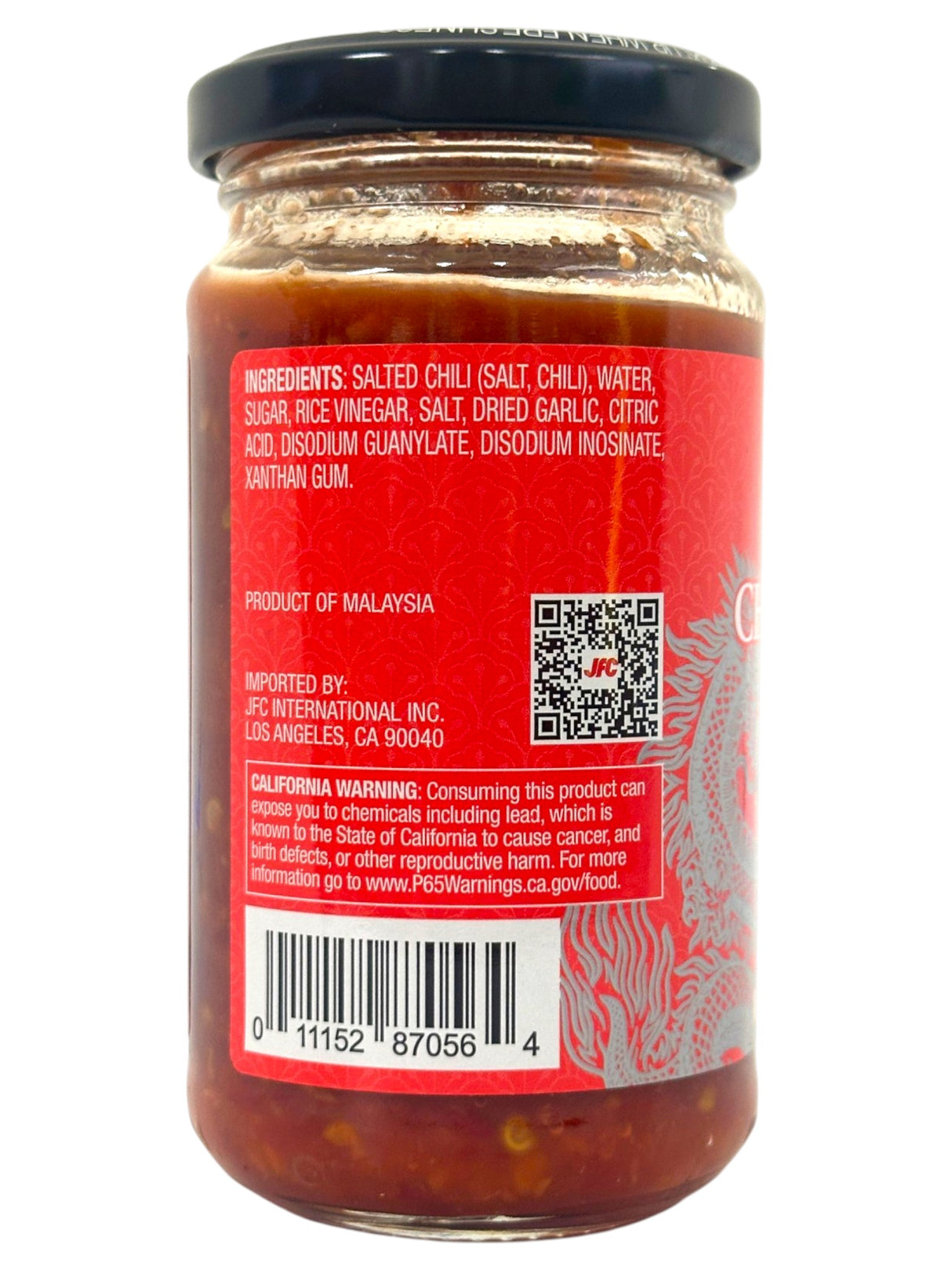 DYNASTY CHILI GARLIC SAUCE (6.35oz)