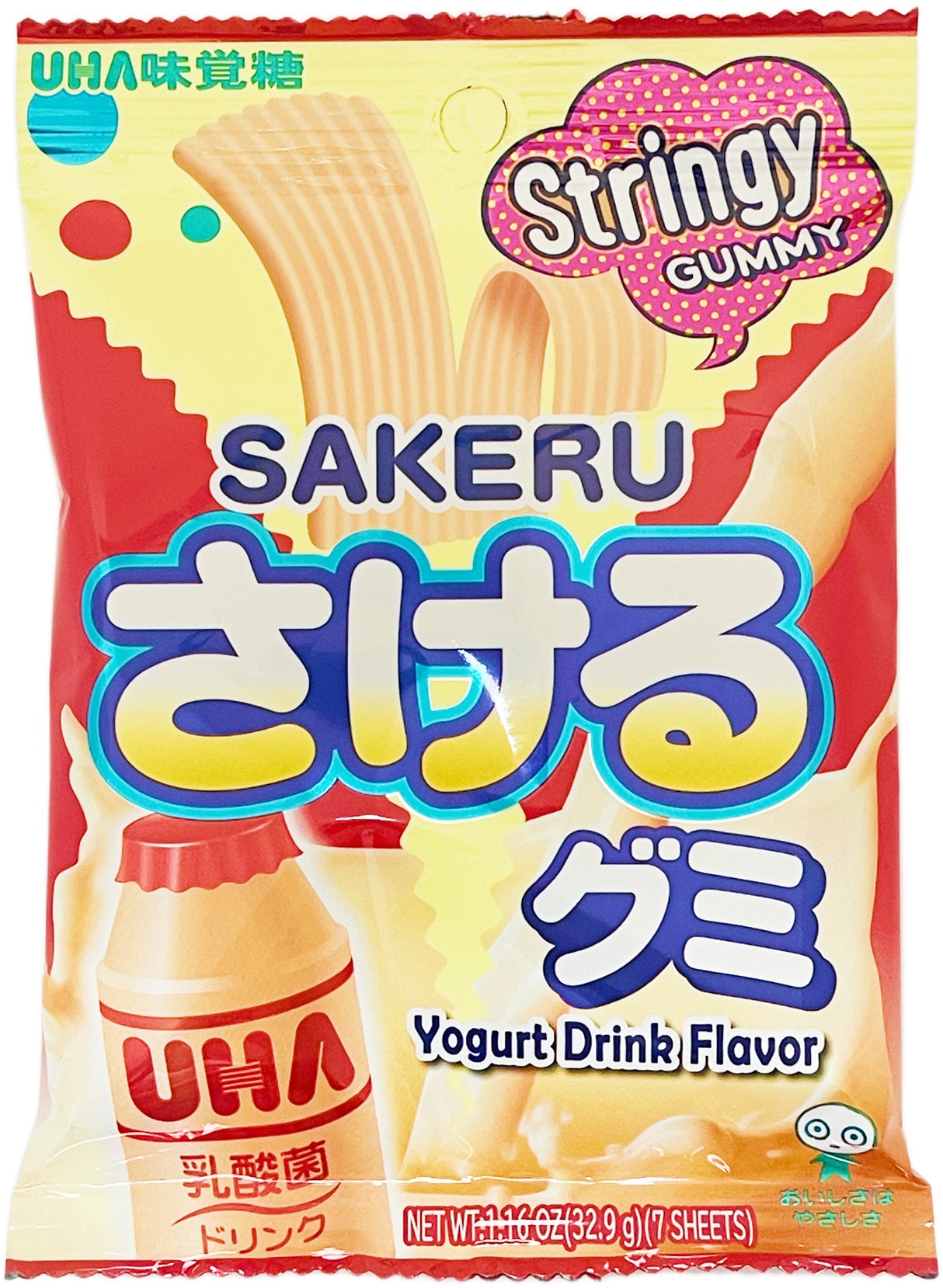 SAKERU STRINGY GUMMY CANDY - YOGURT (1.16oz)