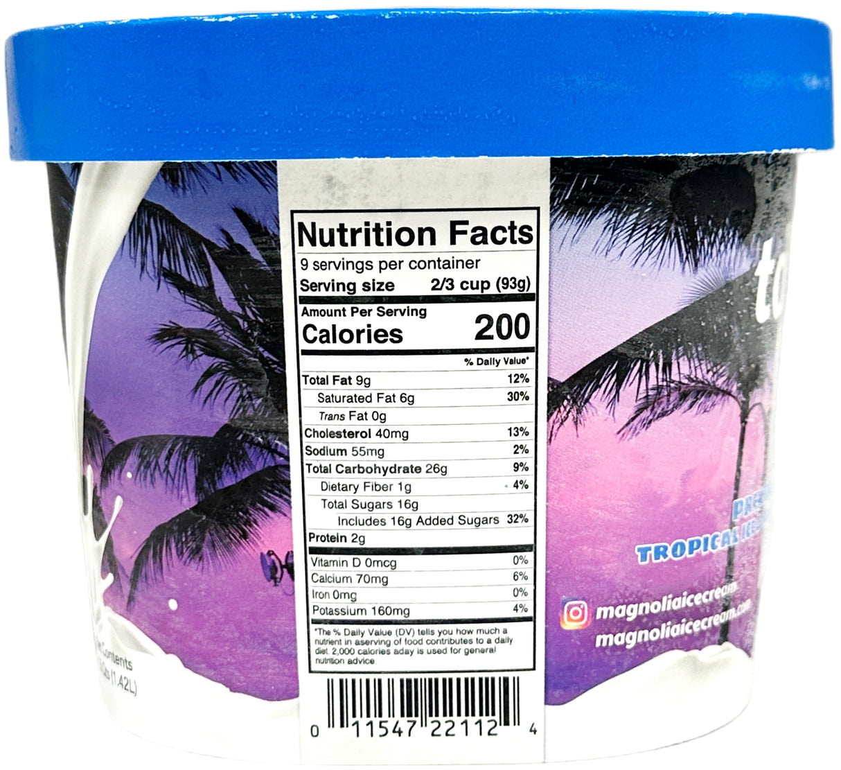 MAGNOLIA PREMIUM ICE CREAM - TARO (1.5qt)