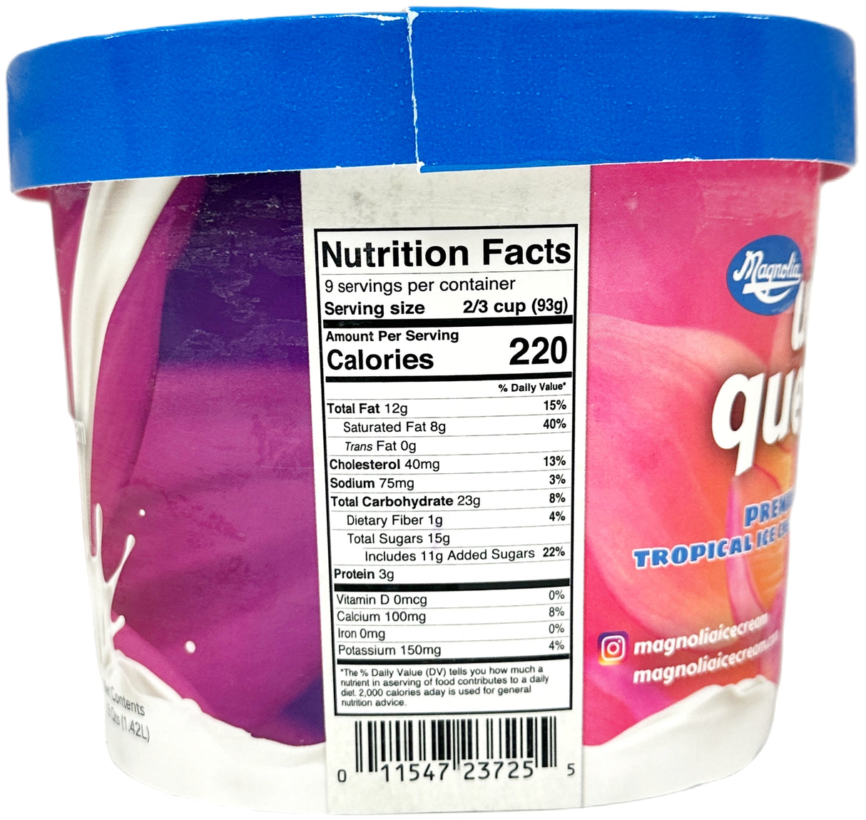 MAGNOLIA PREMIUM ICE CREAM - UBE QUESO (1.5qt)
