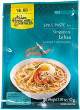 ASIAN HOME GOURMET SPICE PASTE - LAKSA COCONUT CURRY NOODLE (2.09oz)