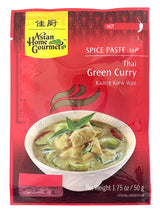 ASIAN HOME GOURMET SPICE PASTE - THAI GREEN CURRY (1.75oz)