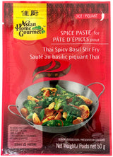 ASIAN HOME GOURMET SPICE PASTE - THAI SPICY BASIL STIR-FRY (1.75oz)