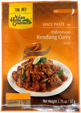 ASIAN HOME GOURMET SPICE PASTE - INDONESIAN RENDANG CURRY (1.75oz)