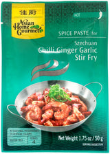 ASIAN HOME GOURMET SPICE PASTE - CHILI GINGER GARLIC STIR-FRY (1.75oz)