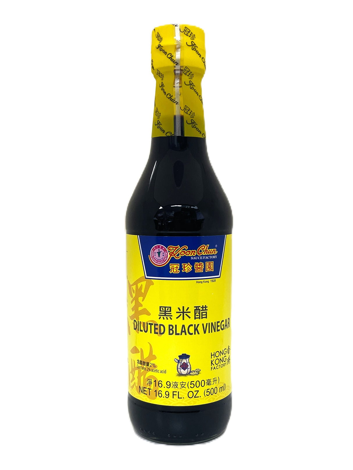 KOON CHUN DILUTED BLACK VINEGAR (16.9oz)