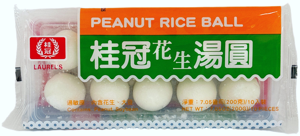 LAUREL'S FROZEN PEANUT RICE BALL (7.05oz)