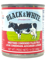 BLACK & WHITE SWEETENED CONDENSED MILK (14oz)