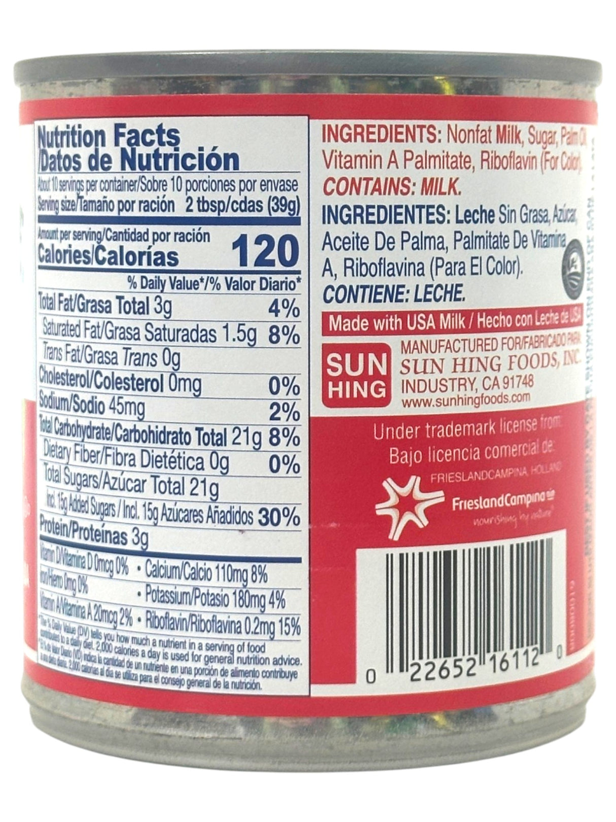 BLACK & WHITE SWEETENED CONDENSED MILK (14oz)