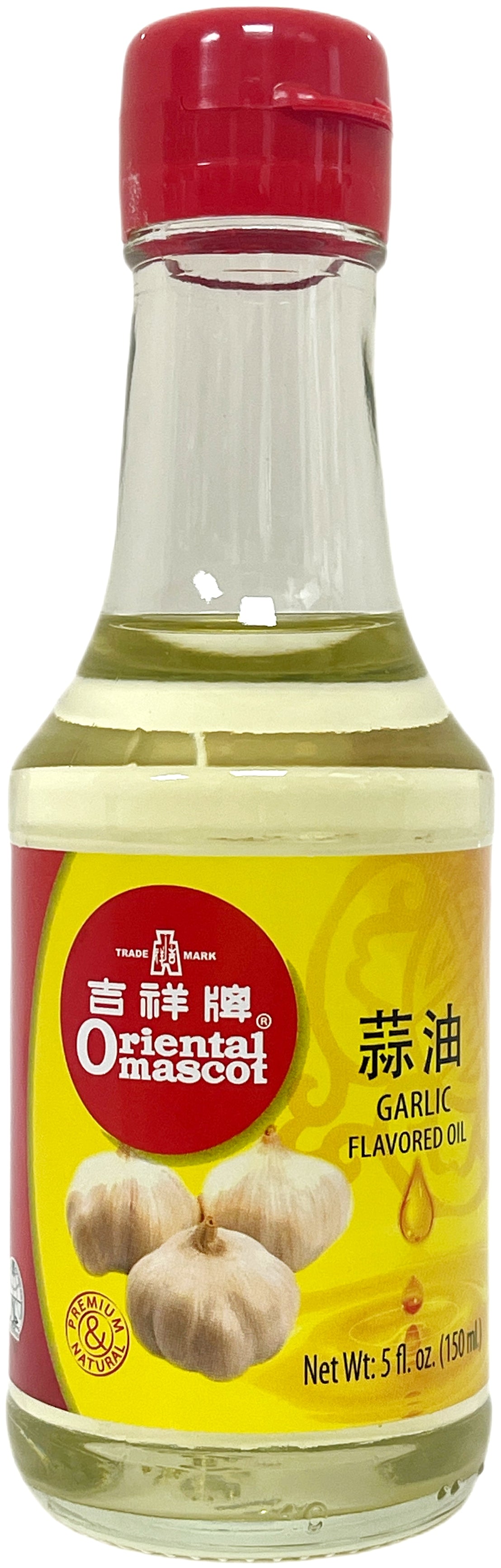 ORIENTAL MASCOT GARLIC FLAVORED OIL (5oz)
