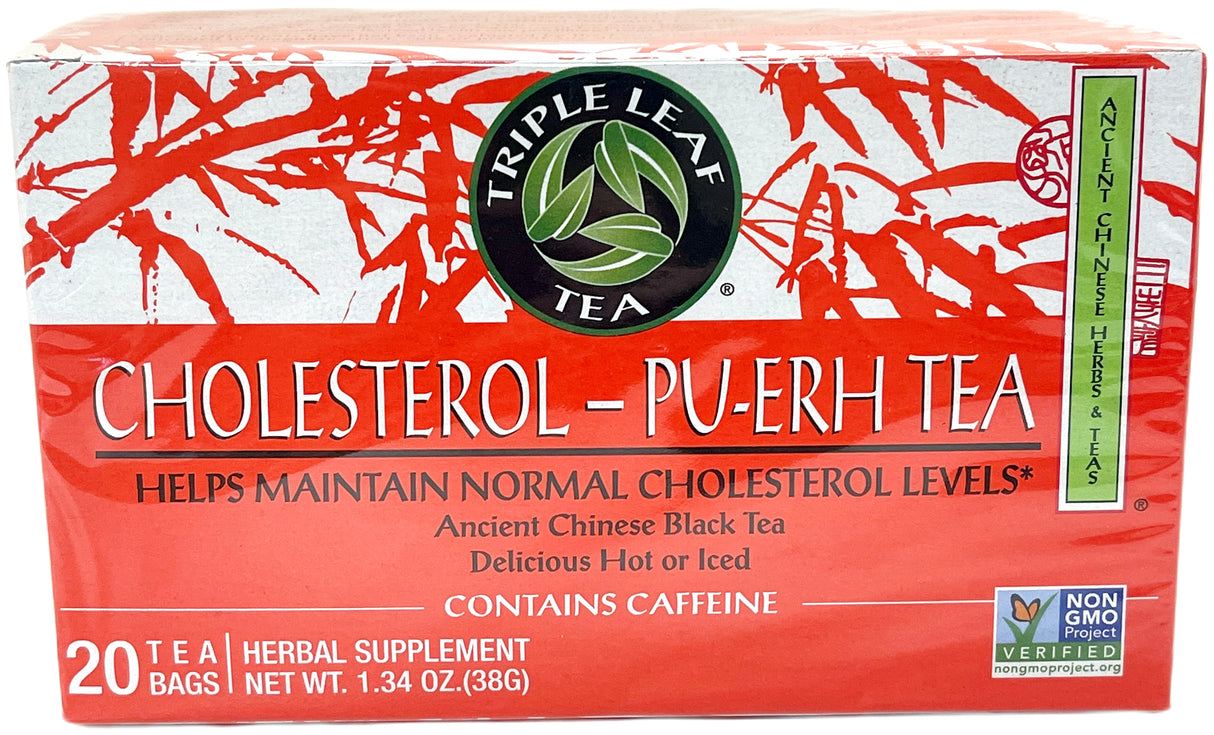 TRIPLE LEAF TEA 20CT - CHOLESTEROL PU-ERH