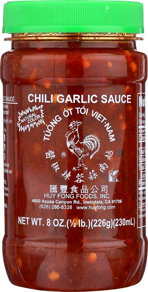HUY FONG CHILI GARLIC SAUCE (8oz)