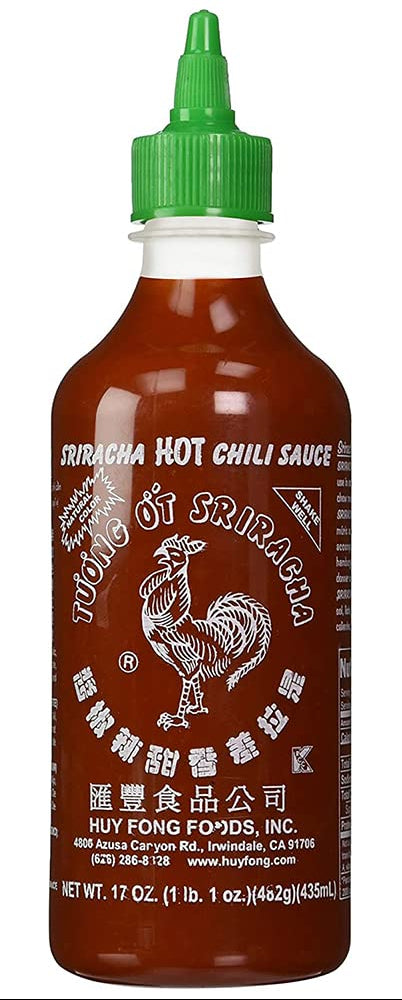 HUY FONG SRIRACHA HOT CHILI SAUCE (17oz)