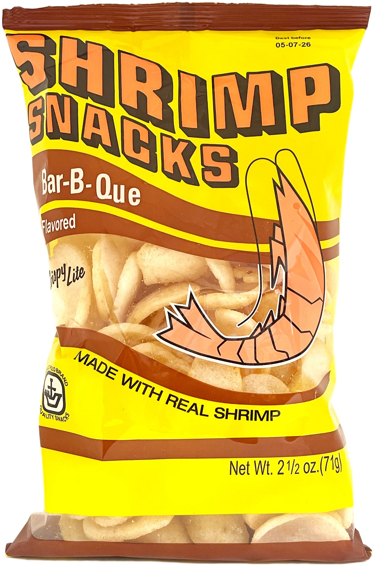 MARCO POLO SHRIMP SNACKS - BARBEQUE (2.5oz)