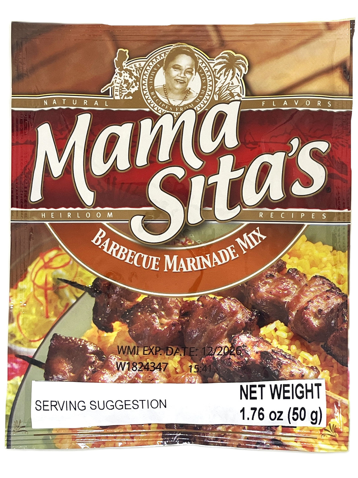 MAMASITA'S BARBEQUE MARINADE MIX (1.76oz)