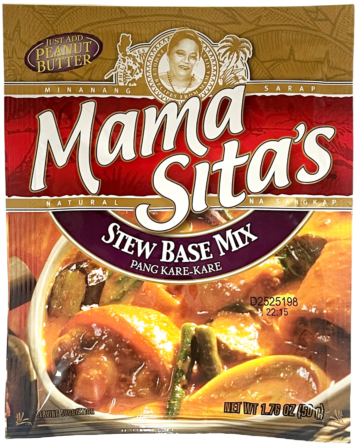MAMASITA'S KARE-KARE STEW BASE MIX (1.76oz)