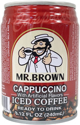 MR. BROWN ICED COFFEE - CAPPUCCINO (8.12oz)