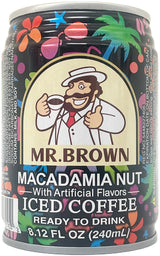 MR. BROWN ICED COFFEE - MACADAMIA NUT (8.12oz)