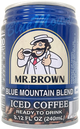 MR. BROWN ICED COFFEE - BLUE MOUNTAIN BLEND (8.12oz)