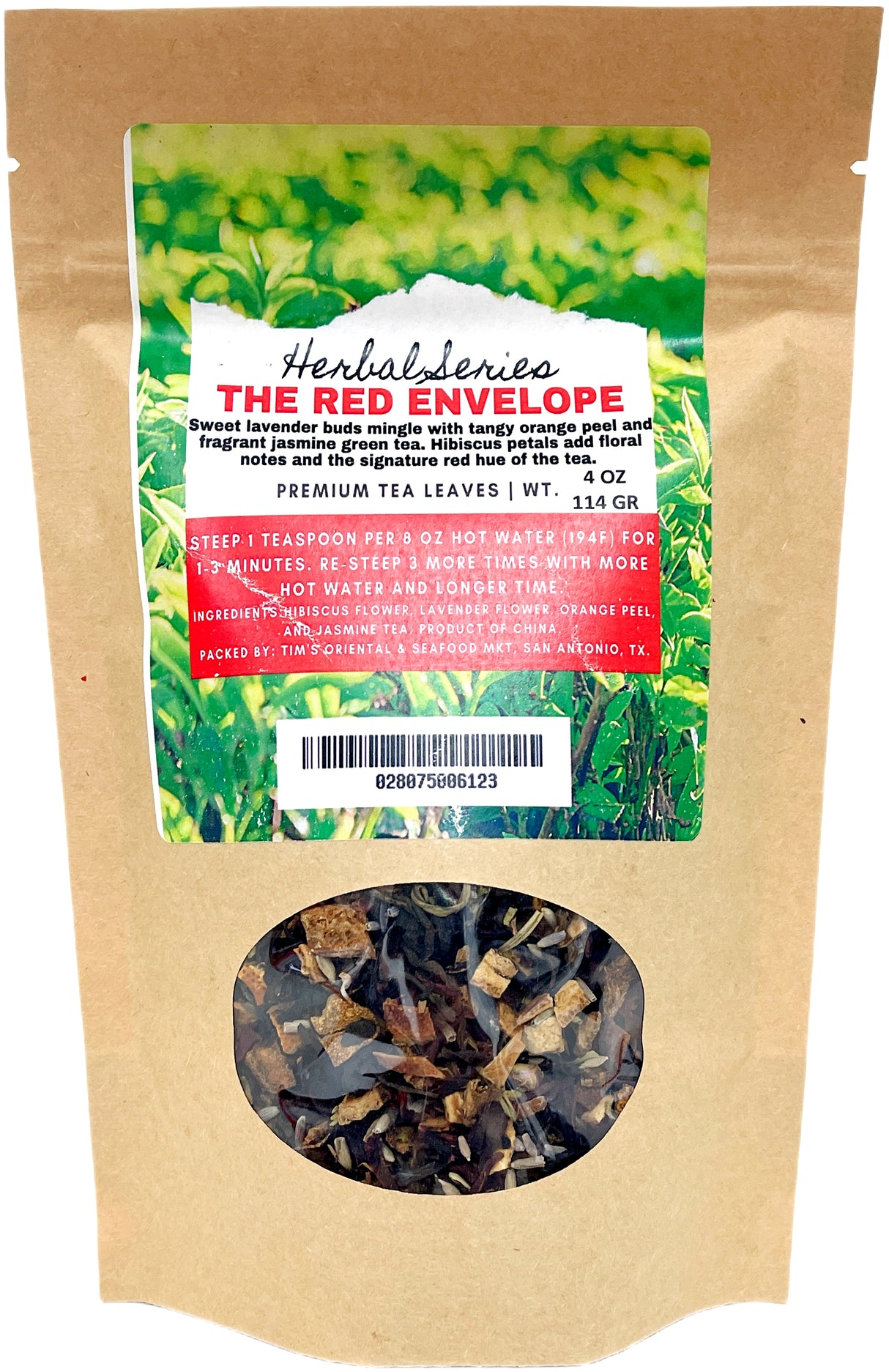 HERBAL TEA SERIES - THE RED ENVELOPE (4oz)