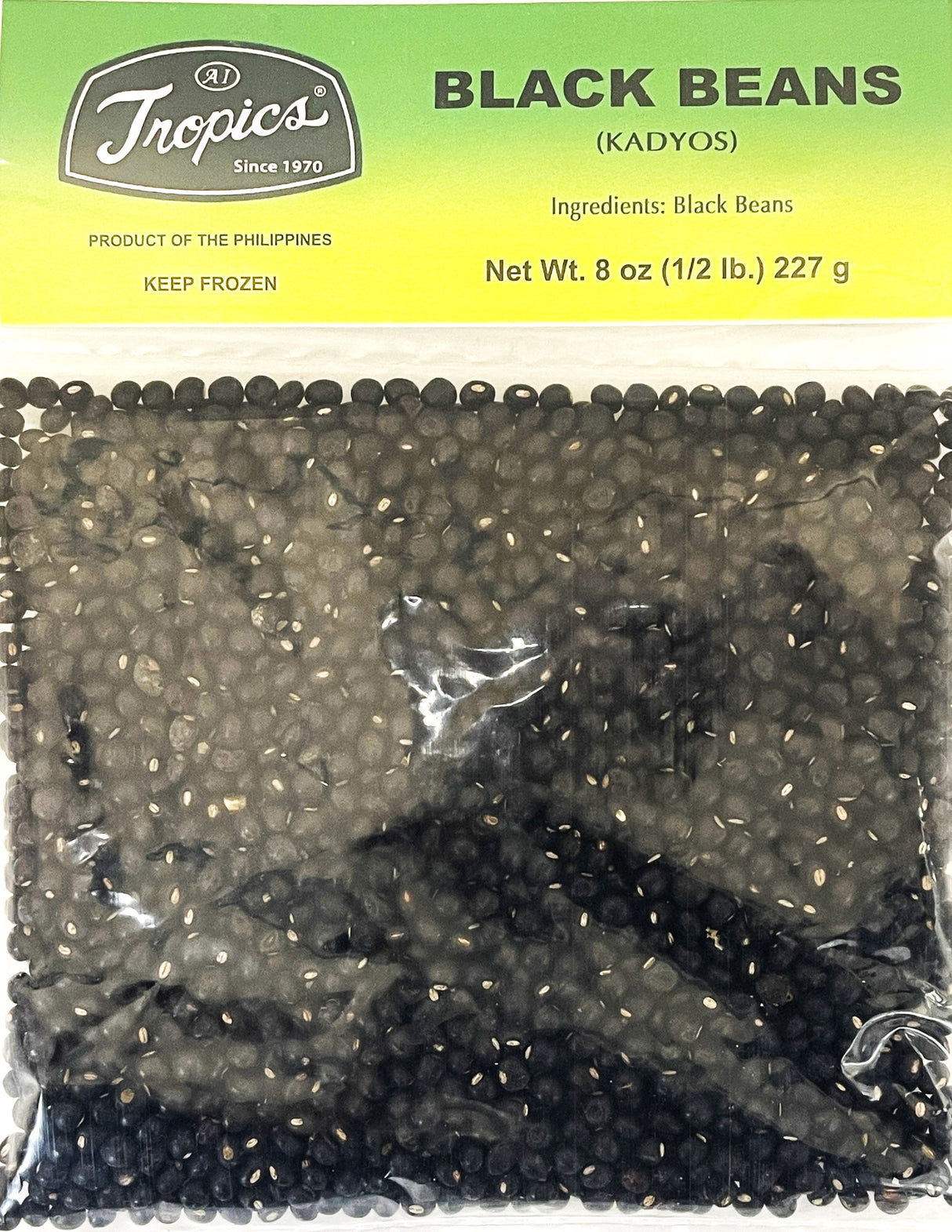 TROPICS BLACK BEANS (8oz)